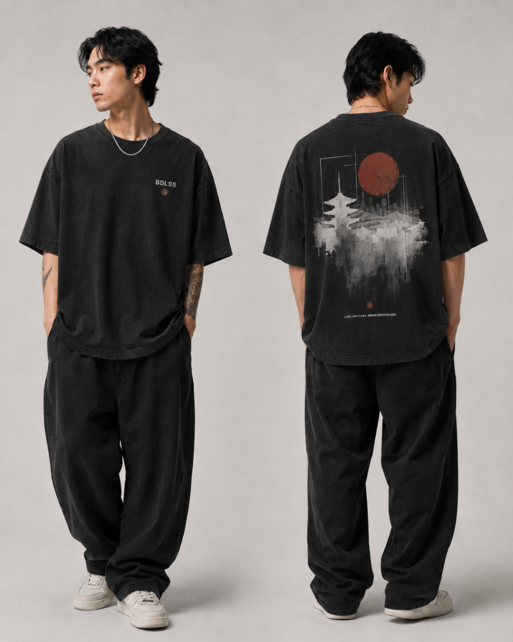 BDLSS Kyoto Sumi Tee