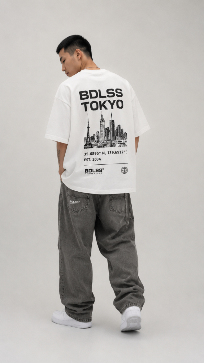 BDLSS Tokyo Tee blanca