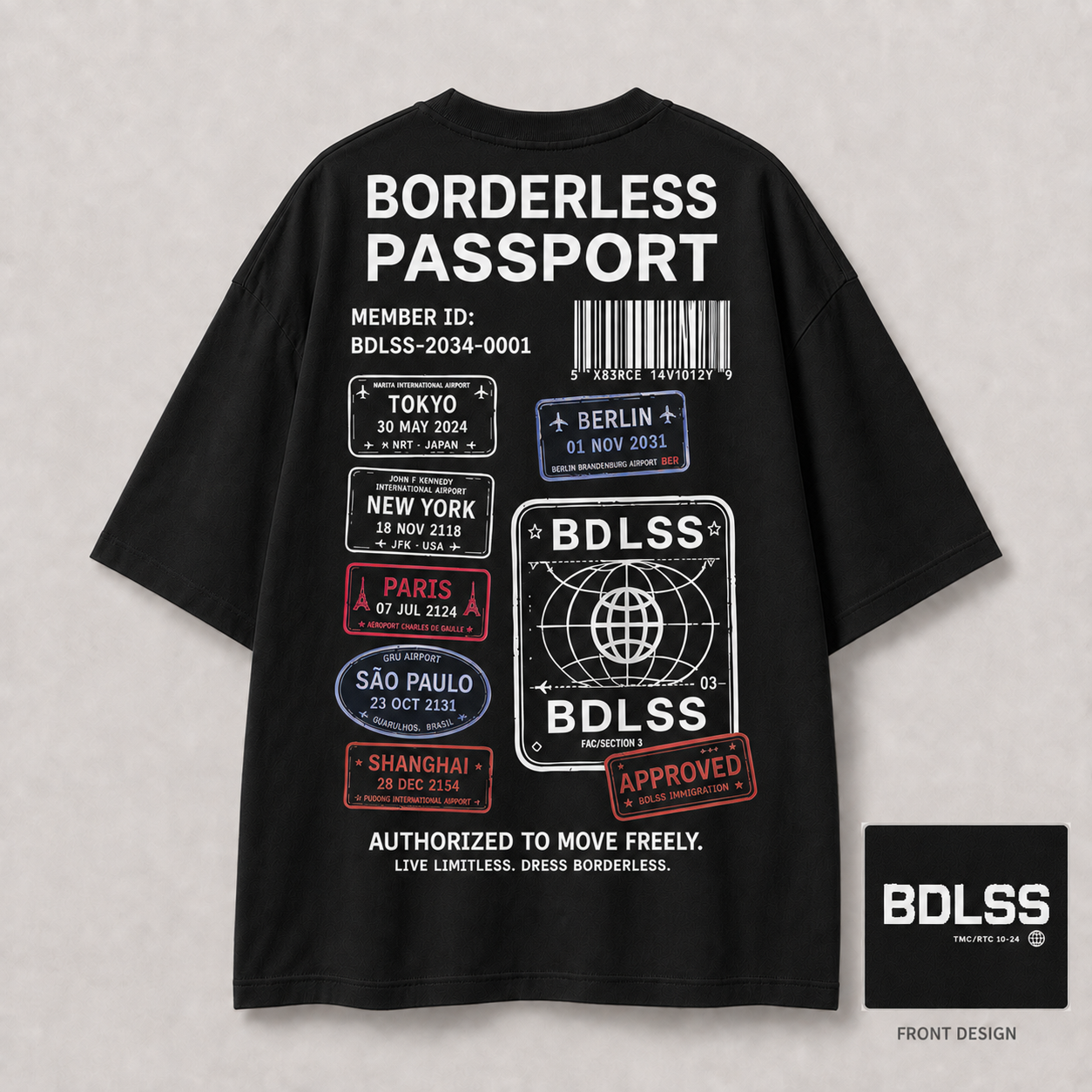 BDLSS Passport Tee