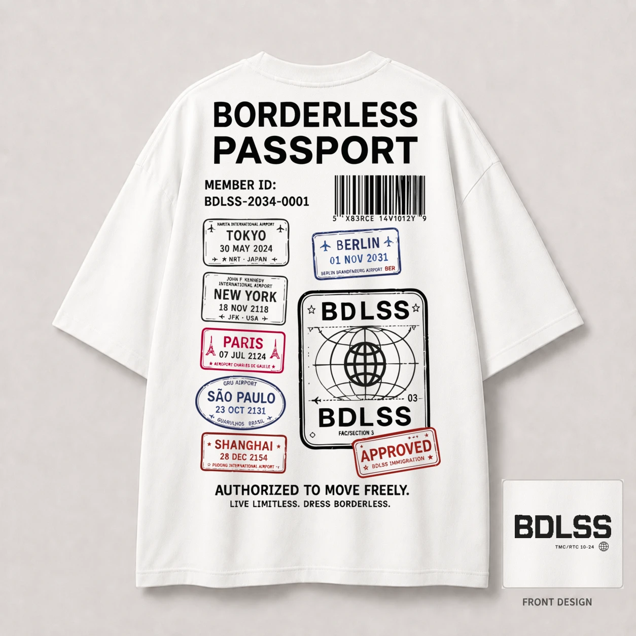 BDLSS Passport Tee